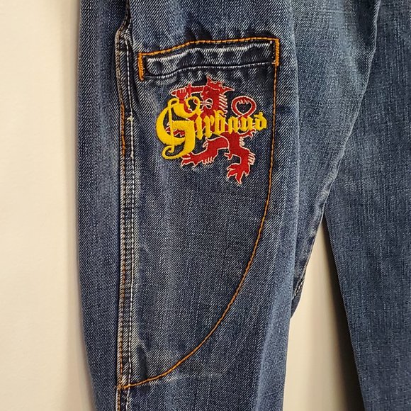 Vintage Marithe Francois Girbaud Medium Wash Wide Legs Jeans Size 34M - Picture 5 of 15